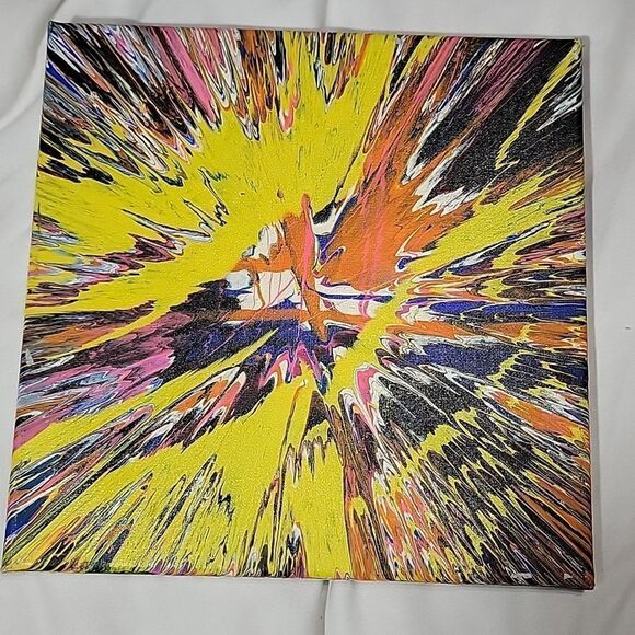 Custom spin art 10x10 - Picture 2 of 5